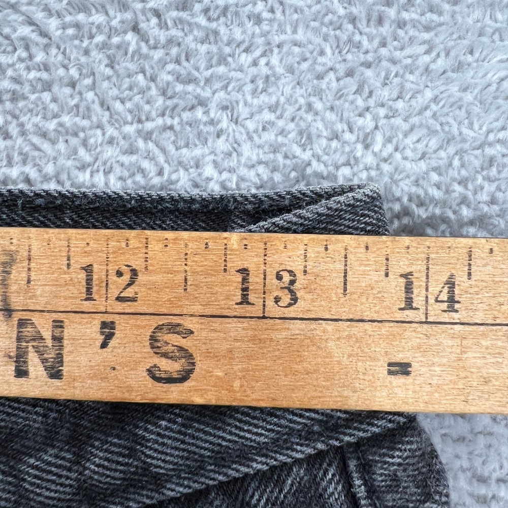 VTG Levi's 501 Jeans 30x30 Black Acid Wash Made USA Button Fly 90s Straight Leg - Picture 5 of 10